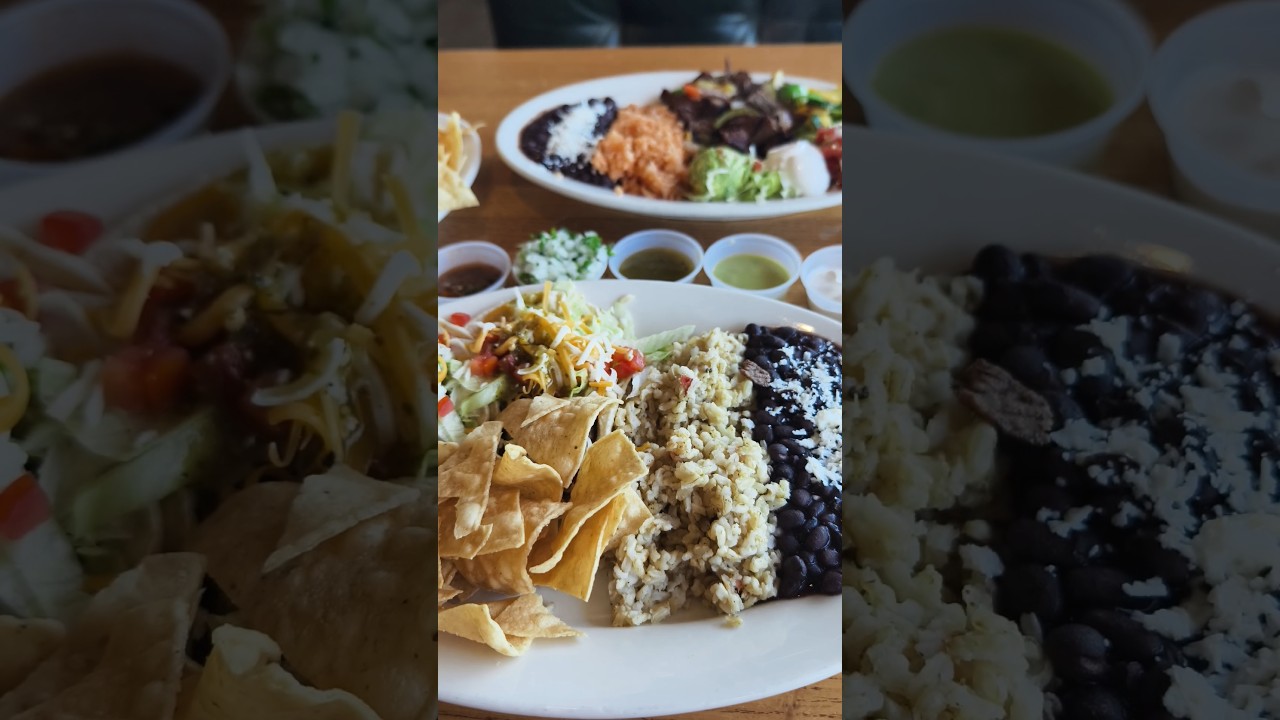 Sharkys California Taco & Fajita Plate 😋🥩