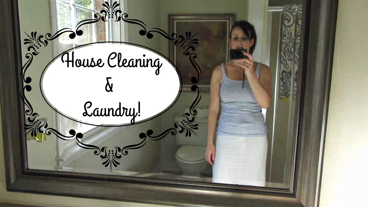House Cleaning and Catching up on Laundry {Daily Vlog}