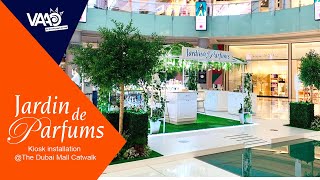 Kiosk Installation at the Dubai Mall Cat Walk