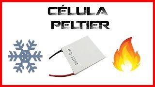 Célula Peltier y el efecto termoeléctrico