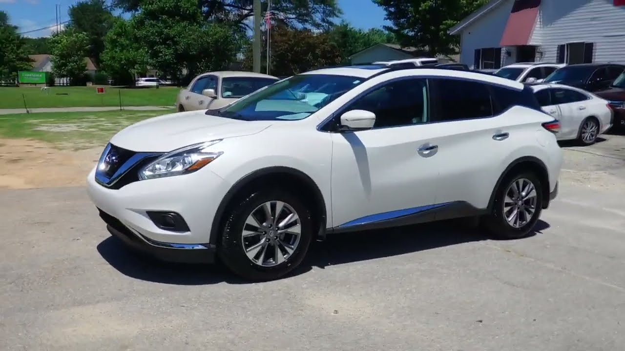 2015 Nissan Murano SV White - Georgia Elite Auto Sales - Buy Here Pay Here - 5N1AZ2MG5FN265128