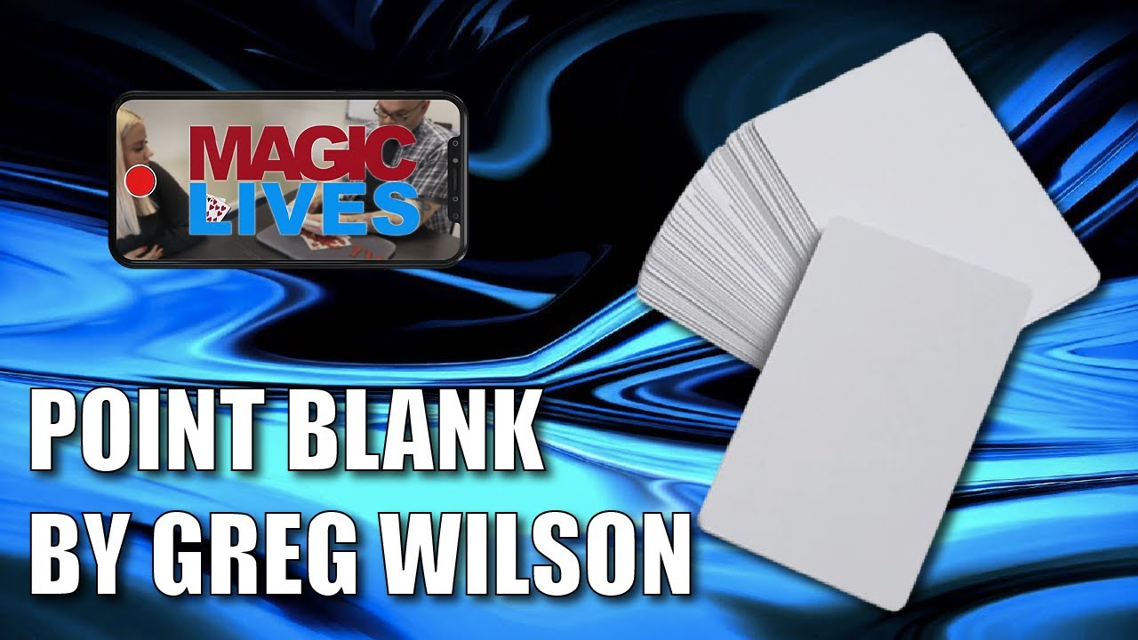 Point Blank by Greg Wilson | Greatest Blank Deck Trick