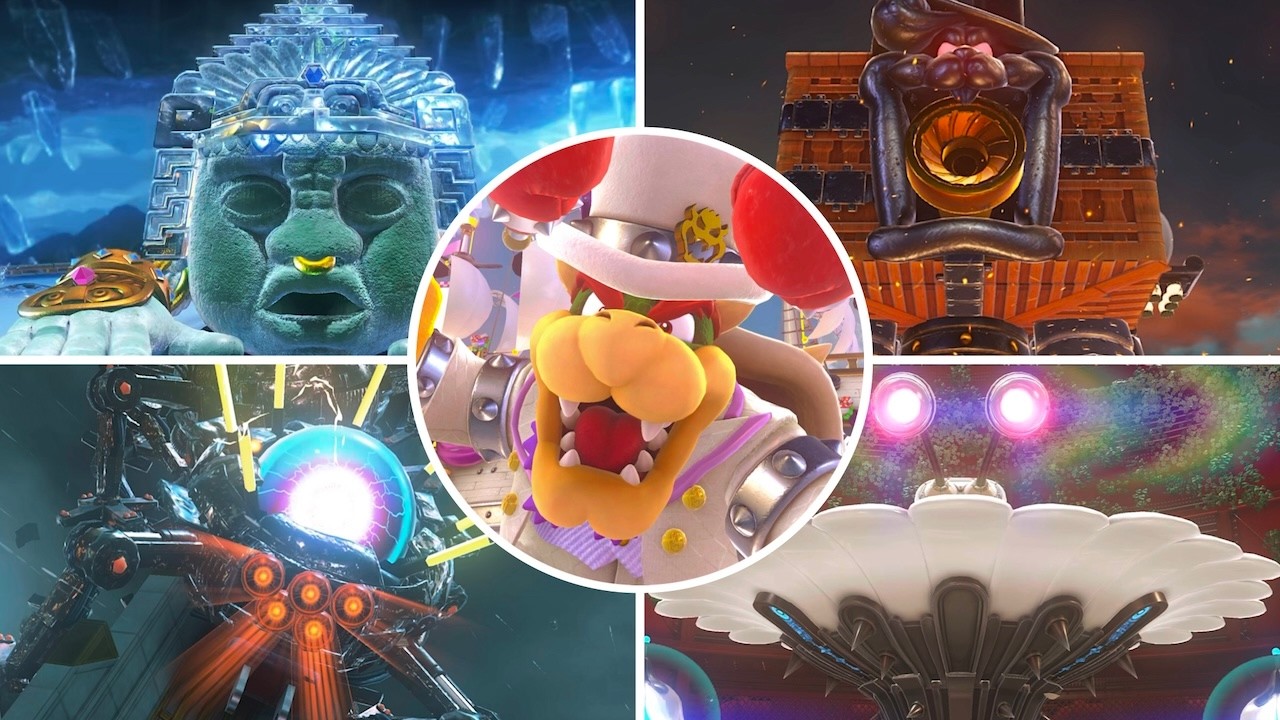 Mario Big Boss Battles - Super Mario Odyssey