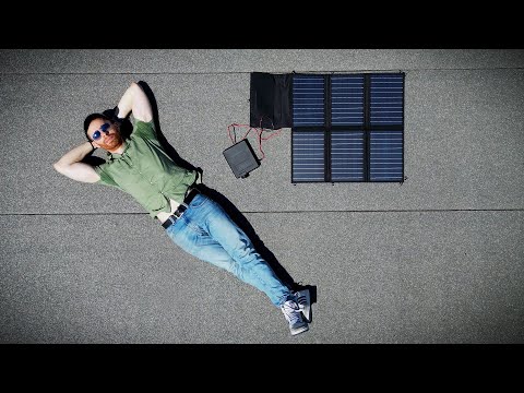 IL KIT FOTOVOLTAICO PIÙ ECONOMICO e PORTATILE per avere CORRENTE ELETTRICA GRATIS, ovunque!