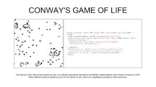 Hard Coded - Conways Game Of Life - Code Art