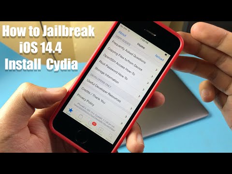 How to Jailbreak iOS 14.4 - Install Cydia SUPPORT UP TO iPhone X