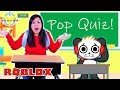 Ryan's Mommy Back to School at Robloxian High School ! Let's Play Roblox with Combo Panda