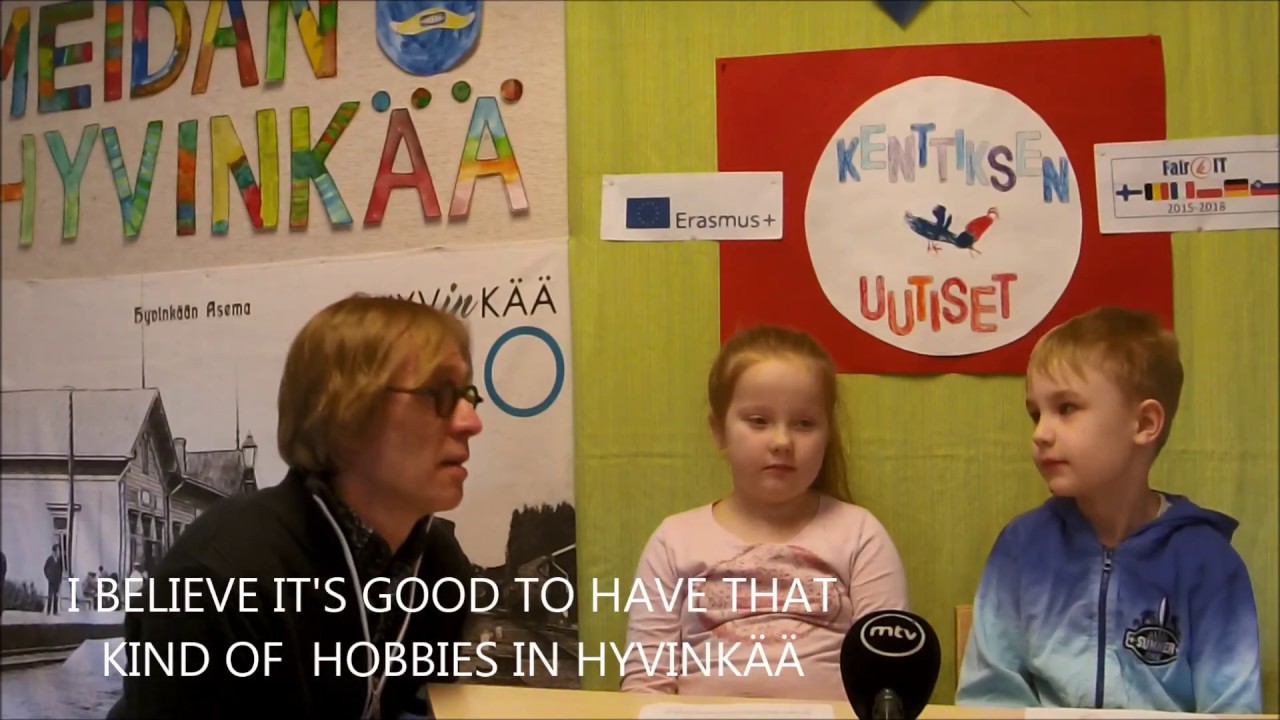 HYVINKÄÄ LASTEN SILMIN & MTV:N STUDIOVIERAS