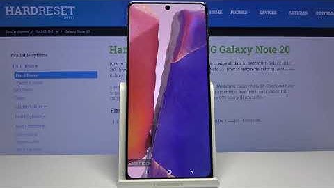 How to Open Safe Mode in SAMSUNG Galaxy Note 20 – Disable Third-party Apps
