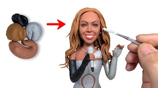 I Sculpted Beyoncé From Clay | Full Process (Start to Finish)