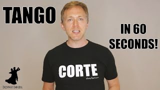 Learn the Ballroom Tango - in 60 seconds!!