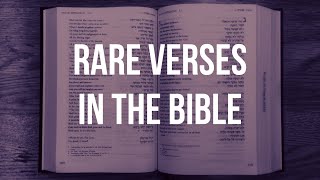 7 Types of Rare Verses