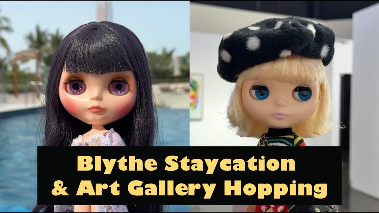 🌴 블라이스랑 체크인했습니다 (feat. 호캉스 + 미술관 투어) | Blythe Staycation & Art Gallery Hopping