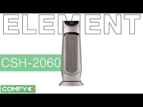 Видеодемонстрация тепловентилятора Element CSH-2060 от Comfy Видеодемонстрация тепловентилятора Element CSH-2060 от Comfy