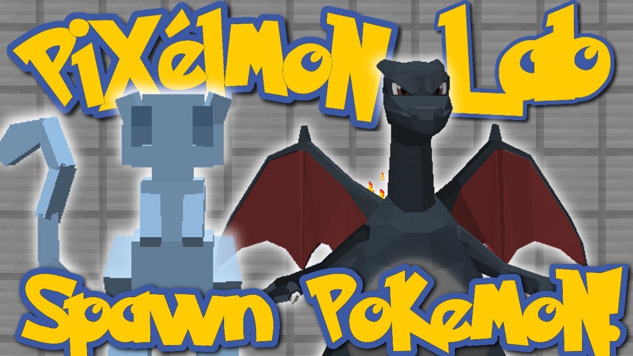 Pixelmon Lab How To Spawn Pokemon And Shiny Pokemon Minecraft