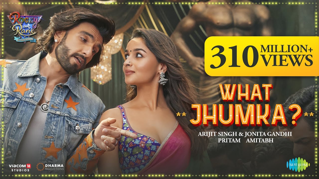 ⁣What Jhumka? | Rocky Aur Rani Kii Prem Kahaani | Ranveer | Alia | Pritam | Amitabh | Arijit | Jonita