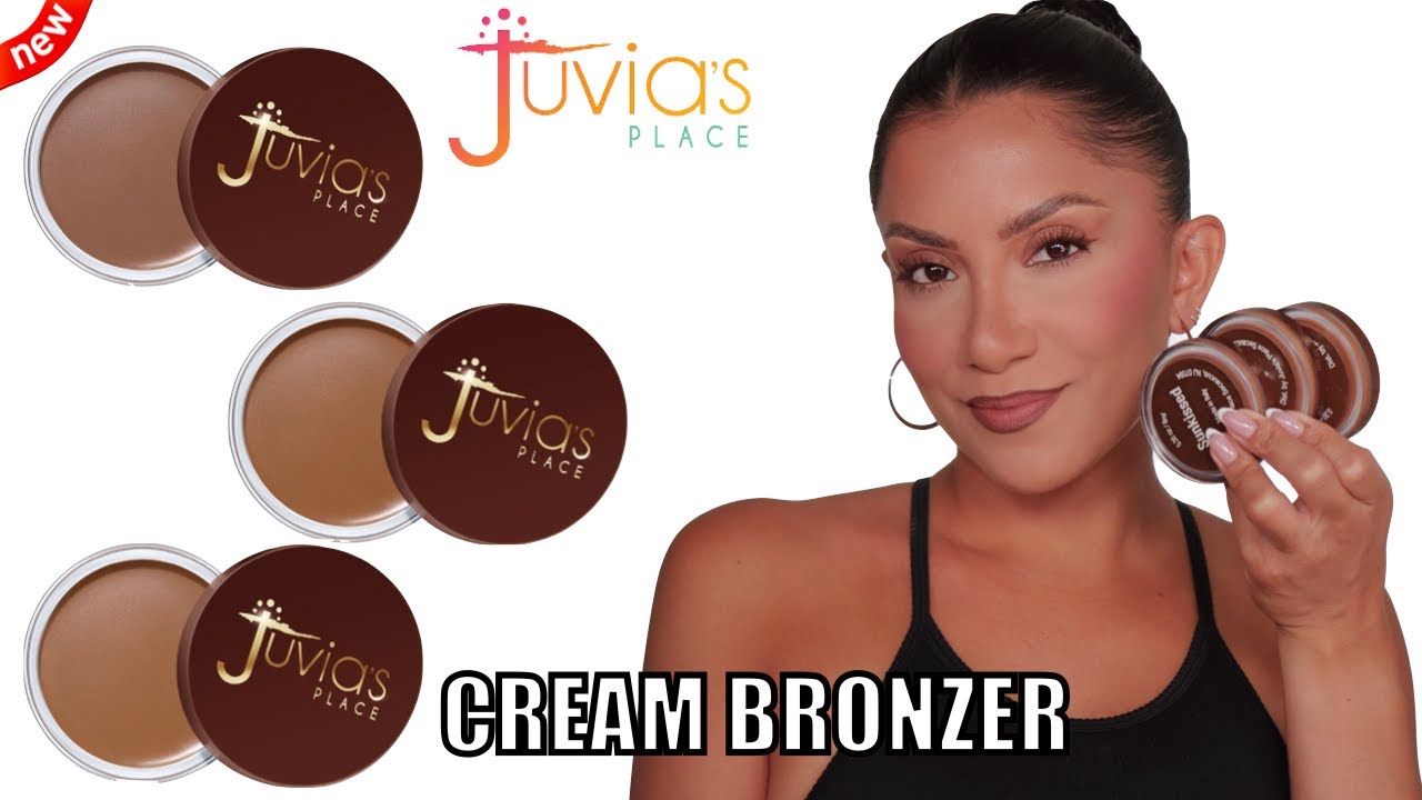 *New at Ulta* JUVIA'S PLACE BRONZED CREAM BRONZER + 2 DAY WEAR TEST