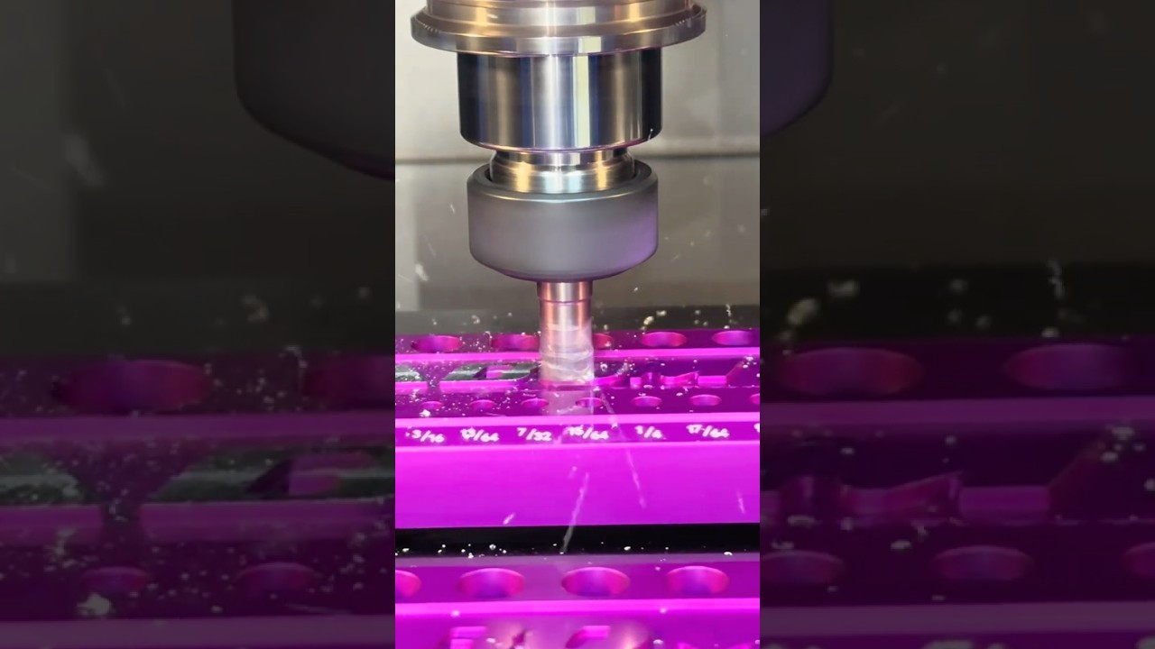 Post Anodized Drill Indexes Final Touches 