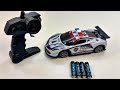 Unboxing RC police car, GTA5 game racing car, electric plane, sound and light electric ice cream car
