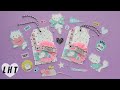 Tag Tutorial with Cute Cats - Little Hot Tamale - Caturday Collection - Diy Gift Tags