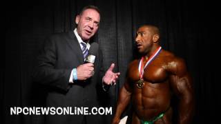 AHMAD ASHKANANI Arnold 2017 212  Bodybuilding Winner Interviewed By Tony Doherty
