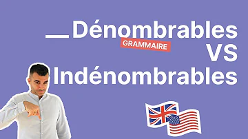 Quelle est la différence entre dénombrable et indénombrable ?