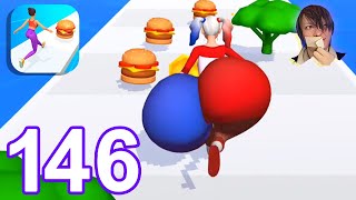 Twerk Race 3D Running Game All Levels Android Gameplay With Webcam Level 146