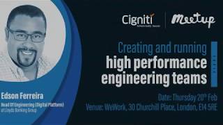Creating and running high-performance engineering teams