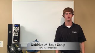 Control Techniques - Unidrive M RFC-A Sensorless Keypad Setup