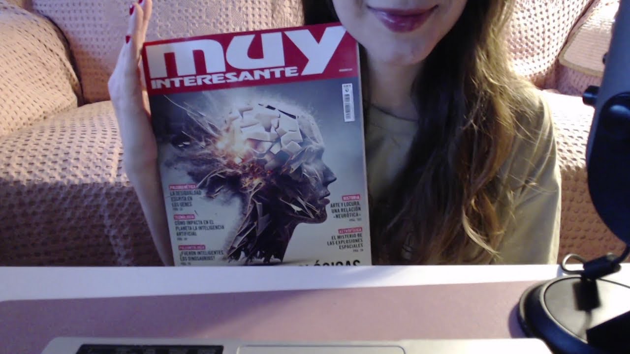 ASMR español. Leyendo MUY INTERESANTE (soft spoken)