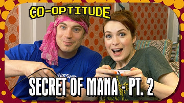 Felicia Day and Ryon Day Play Secret of Mana Pt. 2 - Co-Optitude Episode 13