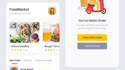 Demo FoodMarket App with Laravel & Kotlin