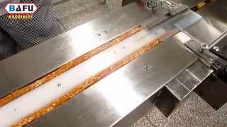nougat packaging machine, candy bar packing machine, flow wrapper