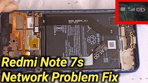 Redmi Note 7s Network Problem Fix, Post By HM Tec