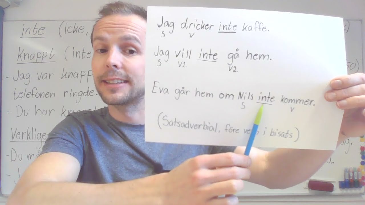 Knappt, verkligen, knappast, troligen (satsadverbial)