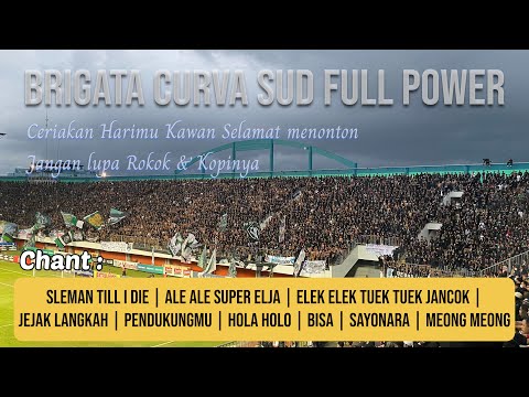 Lawan Arema BCS Over Power dengan Chant ini | PSS vs Arema 2-0