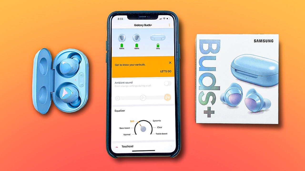 Using Samsung Buds+ with an iPhone | Impressed! - YouTube