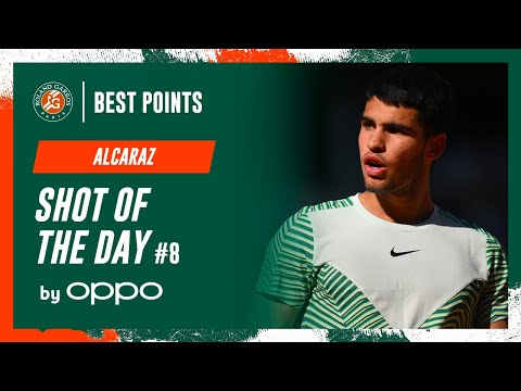 Shot of the day #8 - Carlos Alcaraz | Roland-Garros 2023