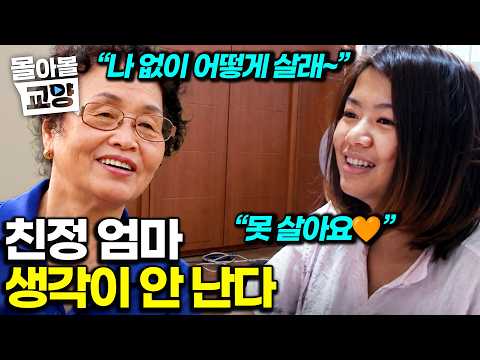 “100살까지 사세요~” 시어머니 보살핌에 푹 빠져 매일 치대는 애교쟁이 며느리｜철부지 며느리와 아낌 없는 사랑으로 함께 여행까지 #몰아볼교양