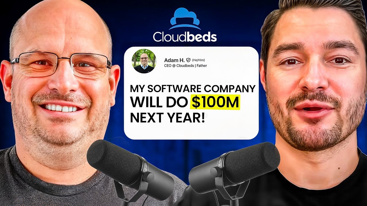 Cloudbeds co-founder and CEO Adam Harris interviewed by Nathan Latka