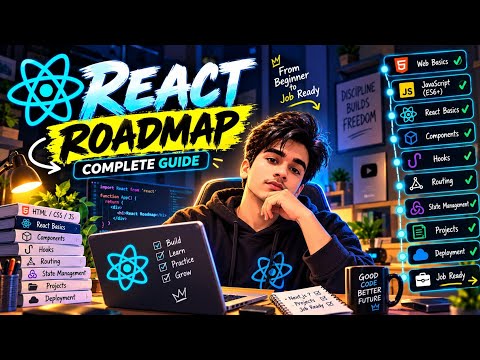 React JS Roadmap 2026 🚀 | Beginner to Advanced React Developer | Complete React Roadmap