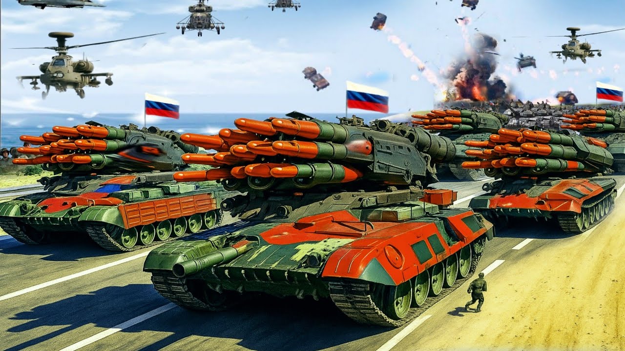 HUGE Tragedy! Thousands of New Russian APCs Arrive to Support Ground ...