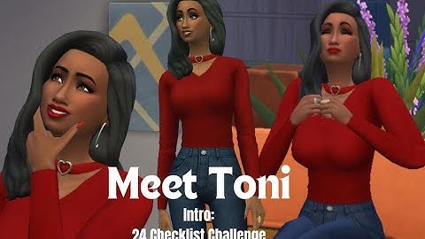 Create a Sim With Me| Sims 24 Challenge Gameplay| Part 1