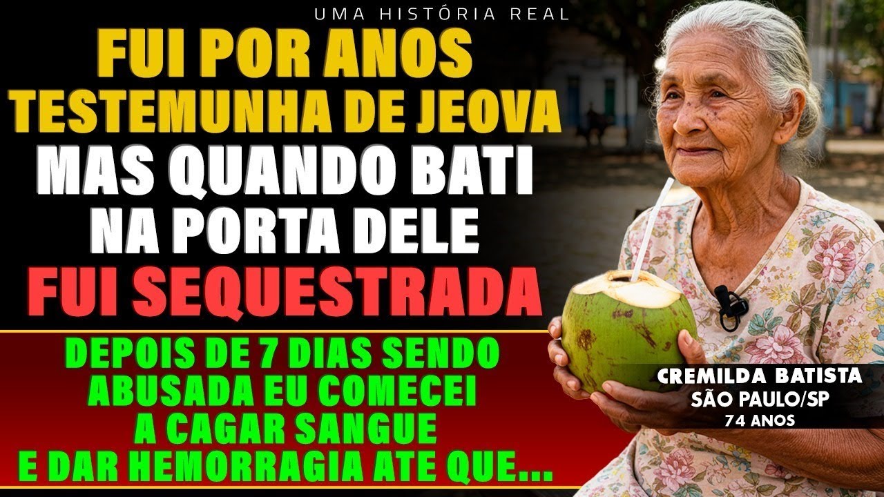 EU ERA TESTEMUNHA DE JEOVÁ MAS NEM ELE ME AJUDOU QUANDO AQUELE HOMEM COMEÇOU A ME ABUSAR