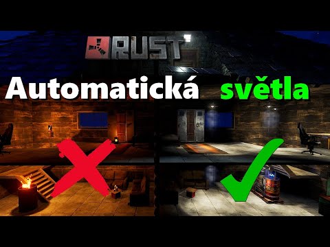 RUST Návod | Automatická světla v base (Automatic lights)