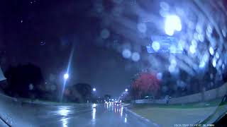 Rainy Night Drive to Southfield Michigan from Sterling Heights Michigan