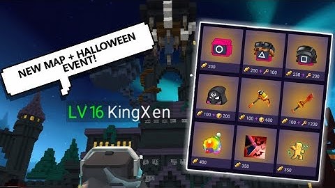 New Halloween Lobby in Bedwars!!! + Squid Wars Event 🎃 | BlockmanGO