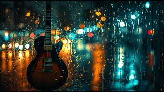 Rainy Night Electric Guitar BGM 2 Hours | For Everyone Who Finds Peace in the Blue Hours 🌧️