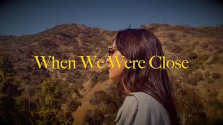 Courtney Craig - When We Were Close (Lyric Video)