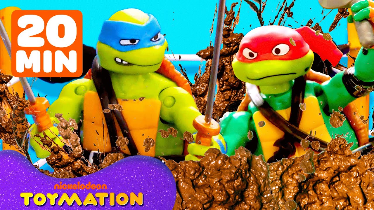 20 MINUTES of TMNT Toys Fight Night Pizza Parties! ⚔️🍕 w/ Superfly | Toymation